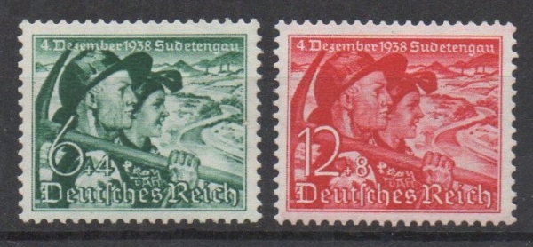 Michel Nr. 684y - 685, Volksabstimmung postfrisch.